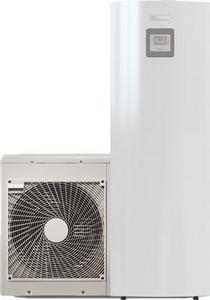 Tepelné čerpadlo  split vzduch/voda   13kW, 3-fázové 57°C s integrovaným zásobníkom TÚV 190 l , Compress 3000 AWS 13 M, Bosch